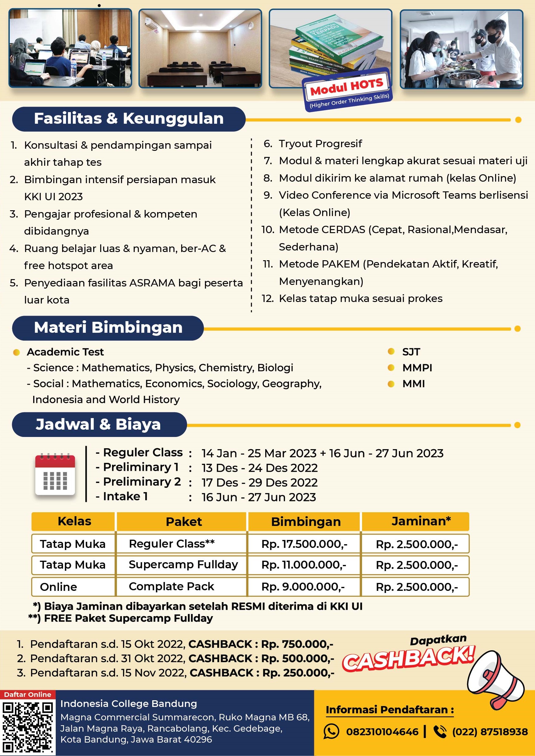 Bimbel KKI UI 2023 - Indonesia College